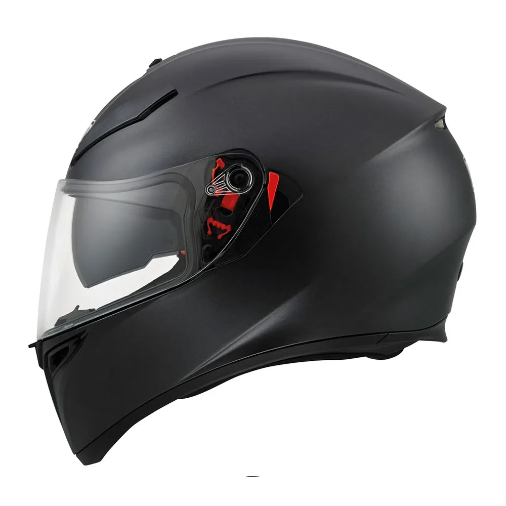 Capacete AGV K3 Monocolor Preto Fosco - Spinelli Motos Boutique